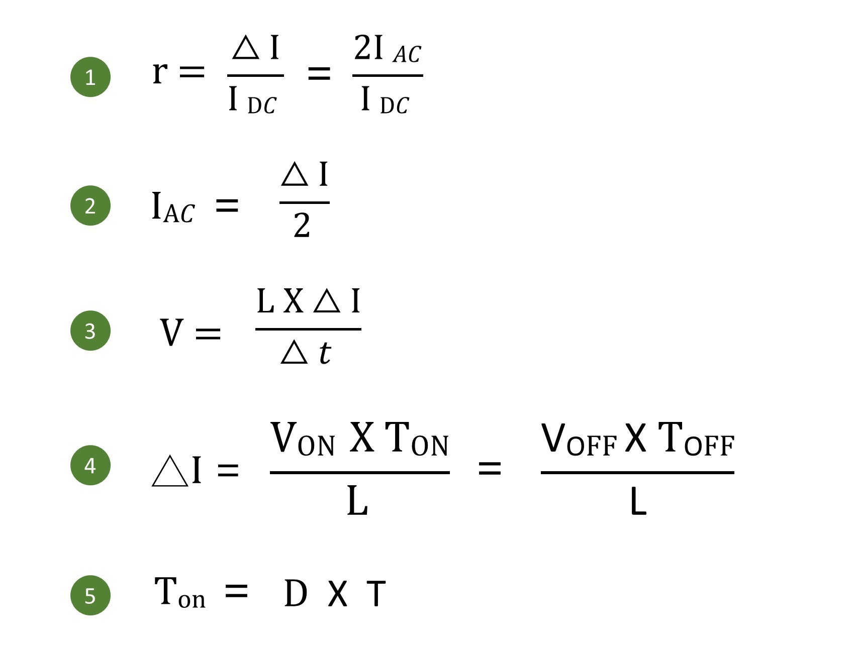 How To Calculate Inductor Ripple Current Δil Gotrend A Professional Power Inductor